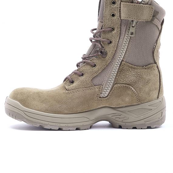 Pabucchi Combat Castor Hakiki Süet Deri Nefes Alan Rahat Tactical Outdoor Bağcıklı Asker Çöl Botu